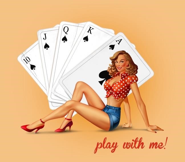 Pin up играть live. Карты с девушками в стиле Pin-up. Пин ап Покер. Pin up казино. Игральные карты пин ап.